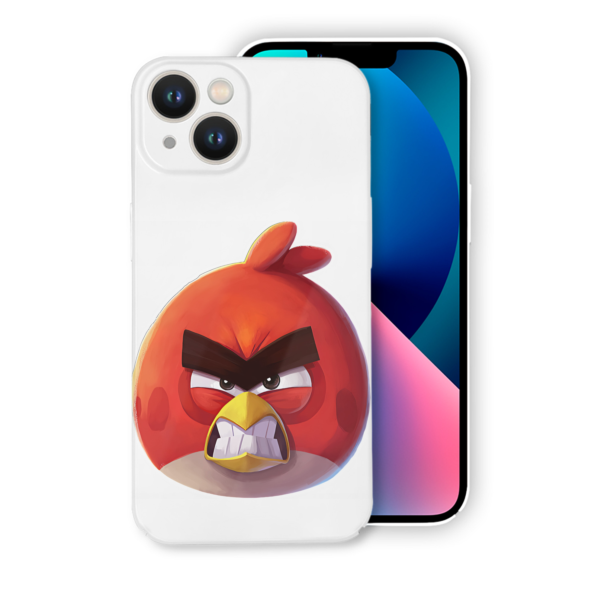 （画像用） Angry Birds アングリーバード 【iPhone 14シリーズ対応】ハードケース